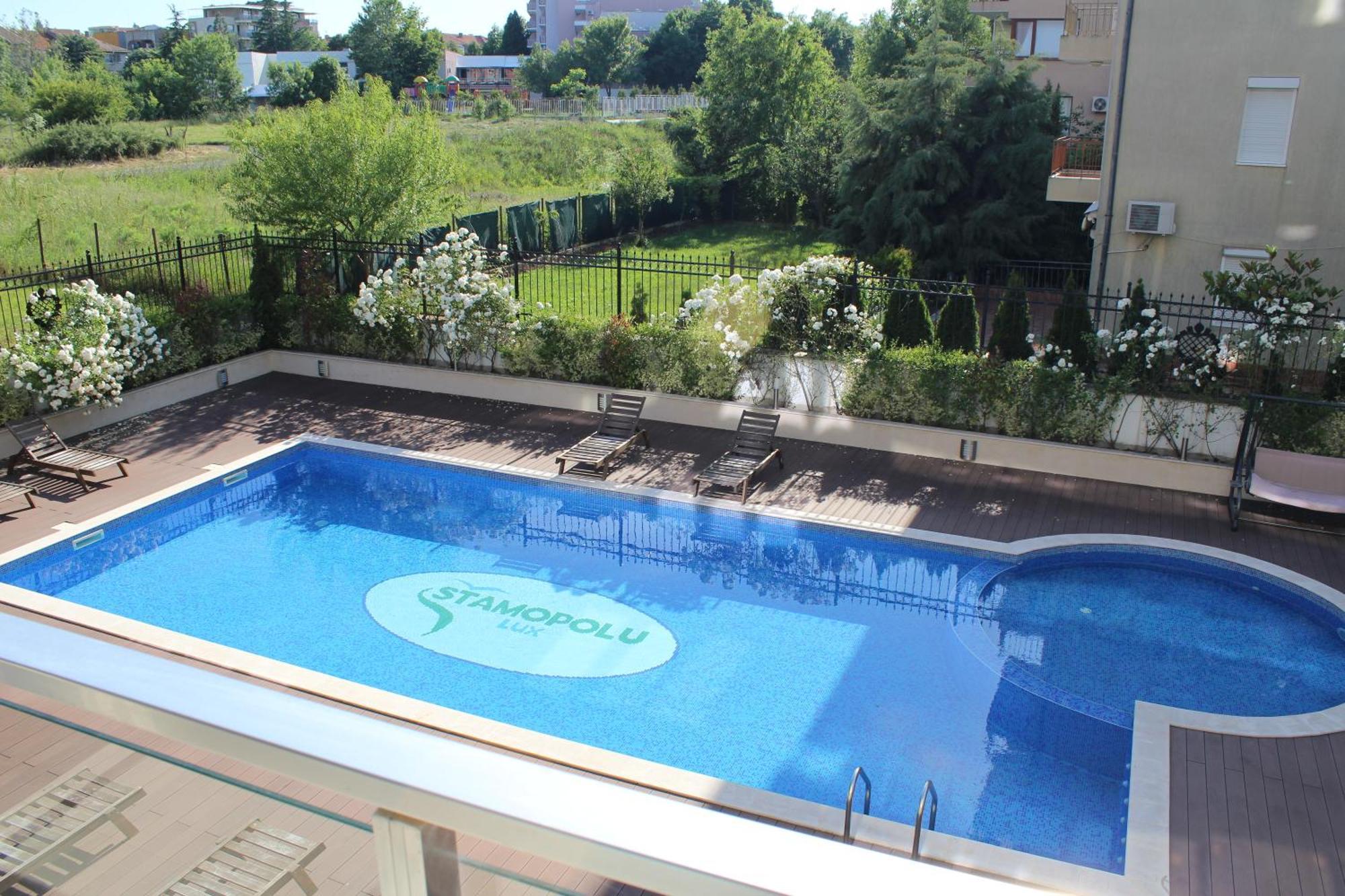 Apartments Stamopolu Lux With Pool View Primorszko Kültér fotó